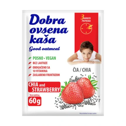 dobra ovsena kaša jagoda čia
