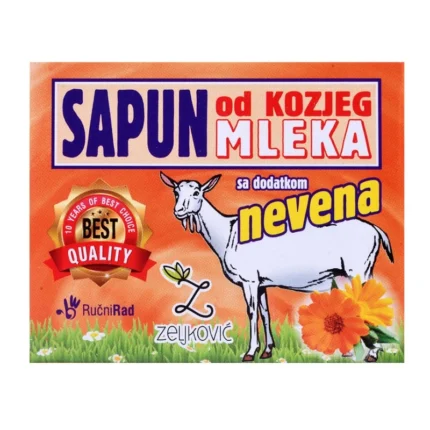 Sapun od kozjeg mleka sa nevenom Zeljković