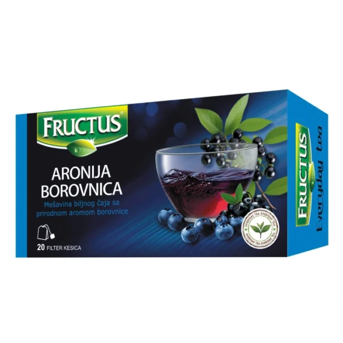 čaj aronija borovnica