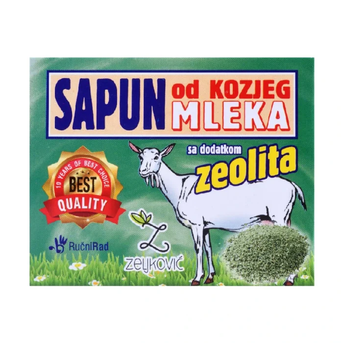 Sapun od kozjeg mleka sa zeolitom Zeljković