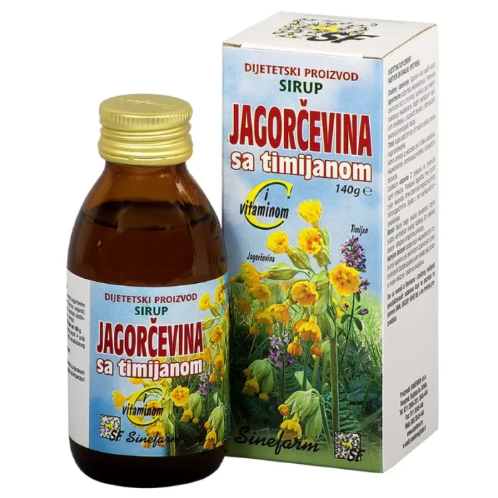 Sirup od jagorčevine sa timijanom i C vitaminom