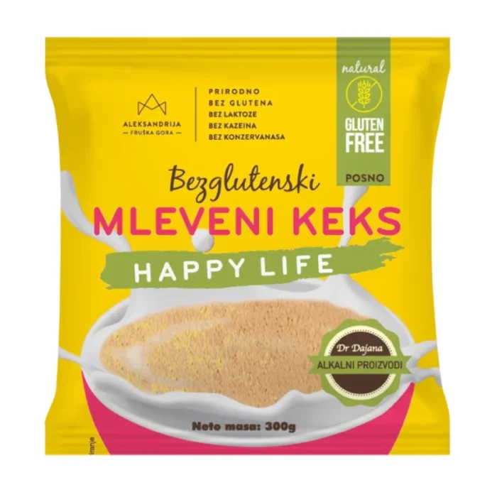 Bezglutenski Mleveni Keks Happy Life