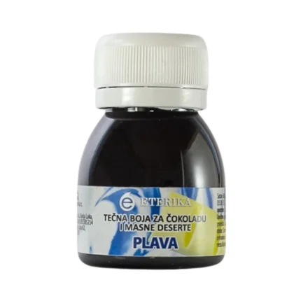 plava boja za čokoladu