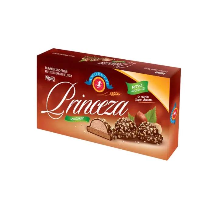 cajno pecivo princeza sa lesnikom