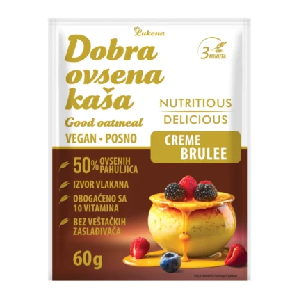 Ovsena kaša Creme Brulle