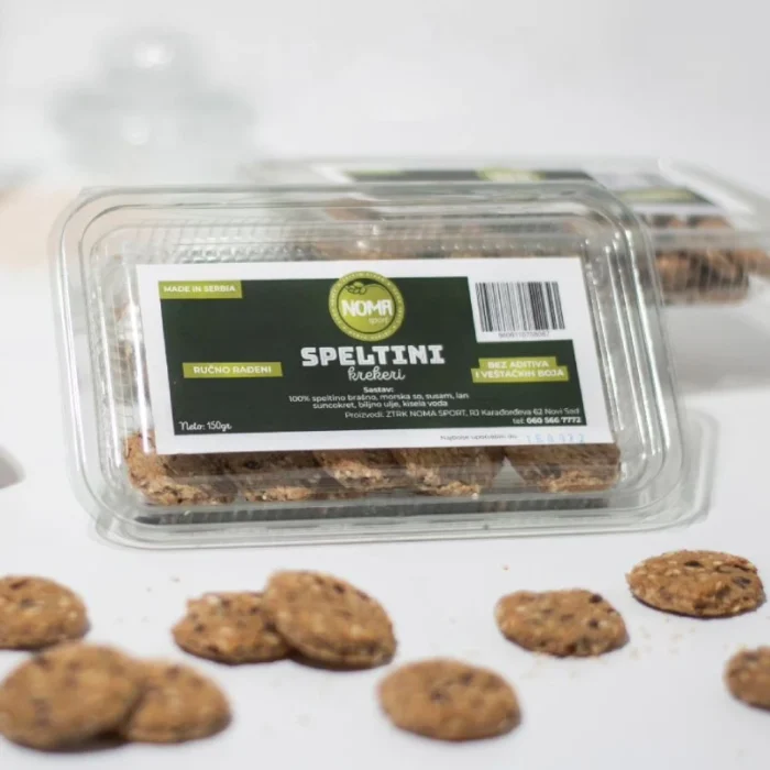 speltini krekeri