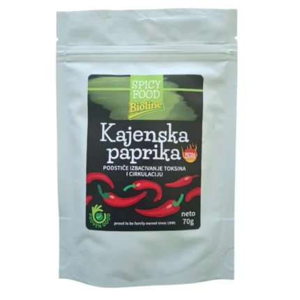 kajenska paprika bioline