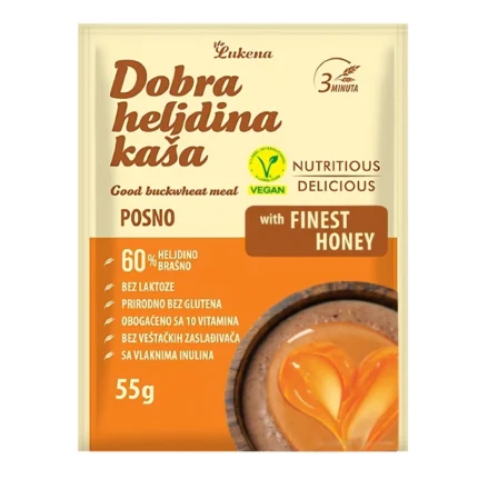 heljdina kaša med