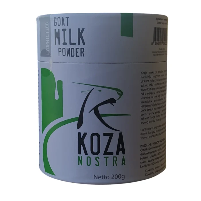koza nostra kozje mleko prah